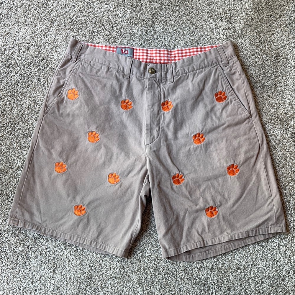 Pennington & Bailes Men’s Clemson Tigers Stadium Shorts Size 36